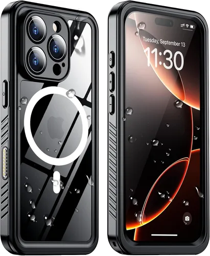Vista 29 de Red2Fire 2024 Nuevo para iPhone 13 Funda impermeable, [protector de pantalla incorporado y protector de cámara] [cuerpo completo a prueba de golpes]