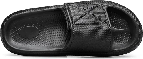 Vista 4 de CUYIOM Sandalias de suela gruesa para mujer, pantuflas de nube para hombre, sandalias de baño acolchadas ajustables