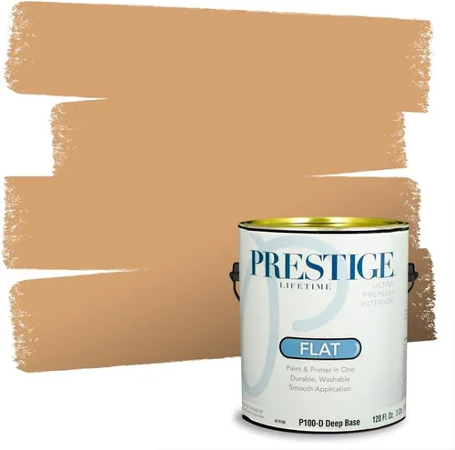 Vista 158 de PRESTIGE Pintura exterior e imprimación en uno, bronceado Aberdeen, plano, 1 galón