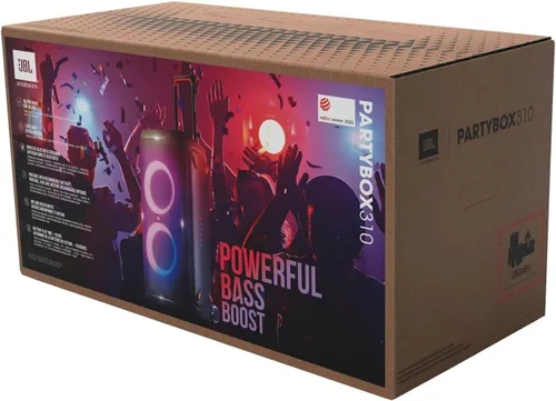 Vista 18 de JBL Partybox 310 - Altavoz portátil para fiestas con batería de larga duración, potente sonido JBL y emocionante espectáculo de luces, color negro