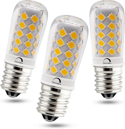 Vista 7 de KAKEMONO Foco LED E17 regulable de 40 W, reemplazo halógeno E17 tipo base intermedia 5W R14 reflector bombilla para escritorio de lectura, lámpara