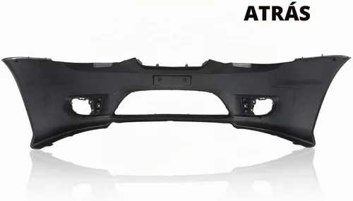 Vista 4 de PIT66 Cubierta para paragolpe frontal con orificios para luces antiniebla Preparada Compatible con Hyundai Tiburon 2005-2006 865112C500 HY1000153