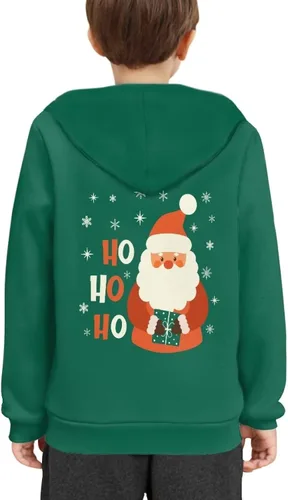 Vista 2 de Renewold Sudaderas con capucha para niños y niñas, sudadera larga con bolsillo