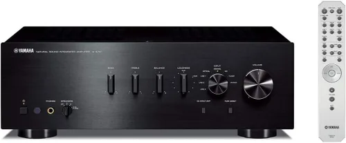 Vista 9 de Yamaha Audio A-S301BL Amplificador estéreo integrado de sonido natural (negro)