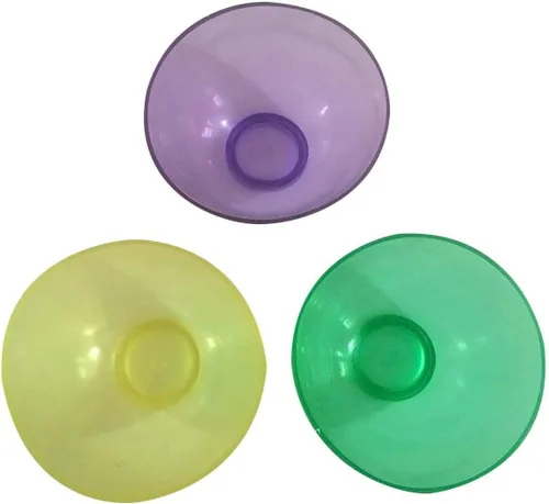 Vista 2 de Juego de 6 cuencos de silicona de mezcla de goma flexible con espátulas para alginato yeso material de impresión