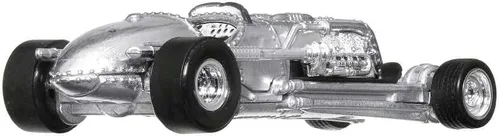 Vista 5 de Jay Leno - Coche cisterna de metal cepillado Jay Leno's Garage modelo fundido a troquel por Hot Wheels
