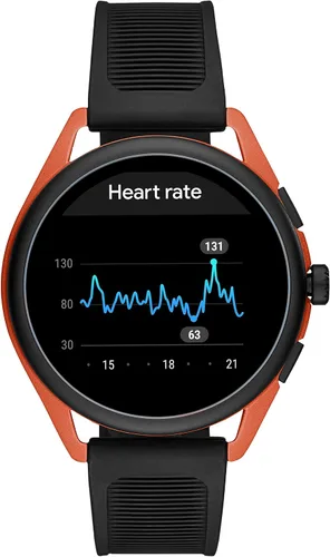 Vista 7 de Emporio Armani - Smartwatch 3 con tecnología Wear OS de Google con altavoz, frecuencia cardíaca, GPS, NFC y notificaciones de celular inteligente