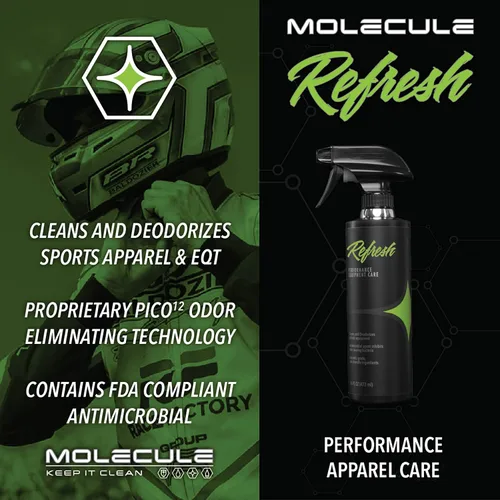 Vista 4 de Molecule Kit de cuidado completo Cuidado de ropa de alto rendimiento Lavado de 16 onzas, refrescante y protector Limpiador de manchas de 4