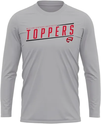Vista 54 de Camisa deportiva de manga larga oficial de la NCAA Collegiate para hombre, colección de carbón elegante Universidad Estatal de Arizona/W/Sleek/Ls