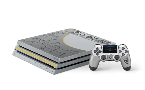 Vista 4 de PlayStation 4 Pro 1TB Limited Edition Console - God of War Bundle Discontinued