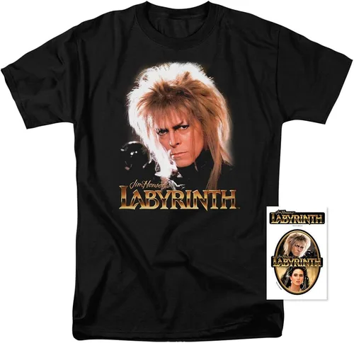 Vista 2 de Popfunk Classic Laberinto Jareth David Bowie T Shirt