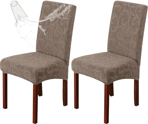 Vista 53 de Genina Fundas impermeables para sillas Parsons de comedor, fundas elásticas para sillas Parsons para comedor, cocina, funda protectora para silla