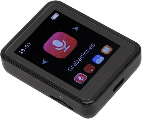 Vista 2 de 1.8 I Touch Sc Reproductor MP3 MP4 con, sonido HiFi, almacenamiento expandible de 28 GB, clip trasero, reproductor de música portátil con 5.0