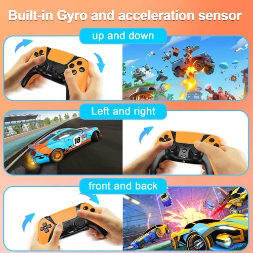 Vista 6 de Ymir Elite Modded para controlador de PS4, control remoto personalizado go2fun para Play Station 4SteamPCProSlim con paletas traseras mapeables