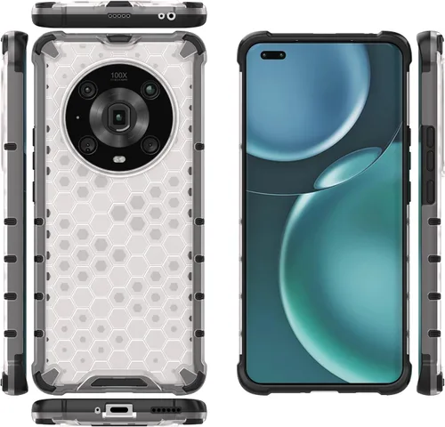 Vista 68 de Funda para Honor Magic3 5G, funda para Honor Magic3 5G Case 2 en 1 Funda para teléfono Negro