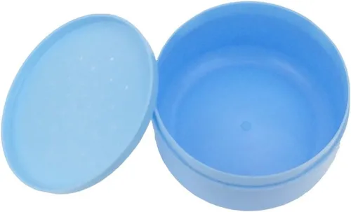 Vista 3 de topwon 3.5" bebé after-bath borla Kit Contenedor Dispensor Caso con Sifter