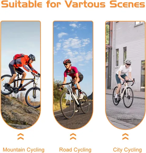 Vista 5 de Camiseta de ciclismo para mujer, manga corta, para mujer, amantes del ciclismo de montaña, carretera, ciudad, ciclismo
