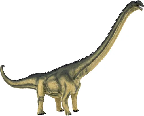Vista 2 de MOJO - Figura de dinosaurio realista, Mamenchisaurus, verde, 11 x 2.2 x 7.5 pulgadas