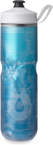 Vista 10 de HydraPak Botella Polar - Botella de agua deportiva Polar aislada - Libre de BPA, botella flexible deportiva y para bicicleta con asa