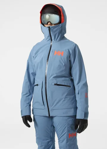 Vista 6 de Helly-Hansen Powderqueen Infinity - Chaqueta de esquí sostenible impermeable para mujer