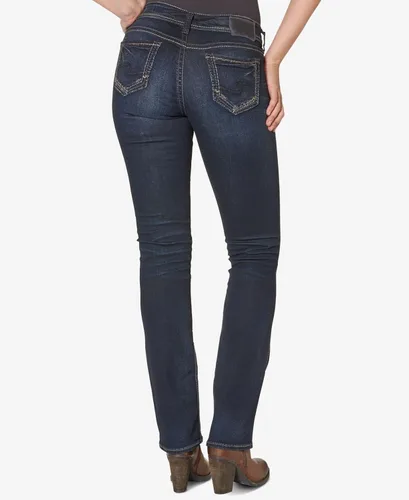 Vista 2 de Silver Jeans Co. Jeans Suki de tiro medio con corte de bota para mujer