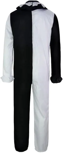 Vista 2 de Disfraz de Terrifier Art the Clown Cosplay Outfits the Killer Clown Halloween Jumpsuit body para adultos y niños