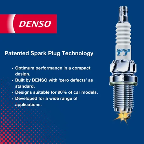 Vista 6 de Denso IKH16TT Iridium TT Bujías 4703-4 PK