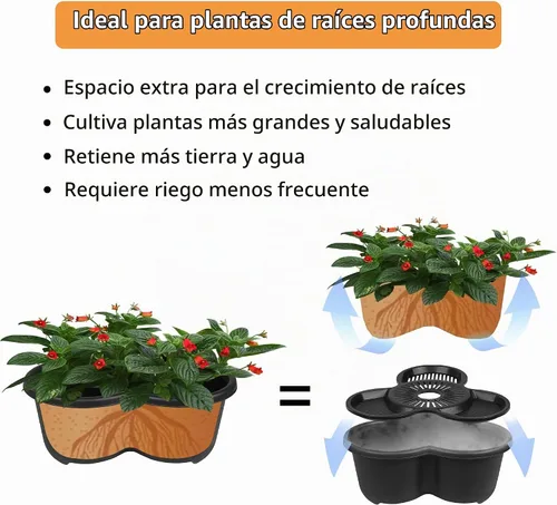 Vista 6 de VECELO Macetero vertical de 5 niveles, apilables, con ruedas para fresas, hierbas, flores, verduras, color negro