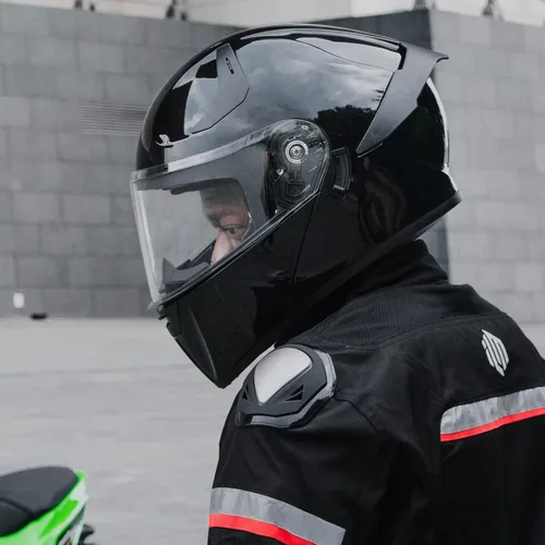 Vista 9 de ILM Casco de Motocicleta para Adultos con Doble Visera Abatible Modular de Cara Completa Casco DOT Modelo WS206