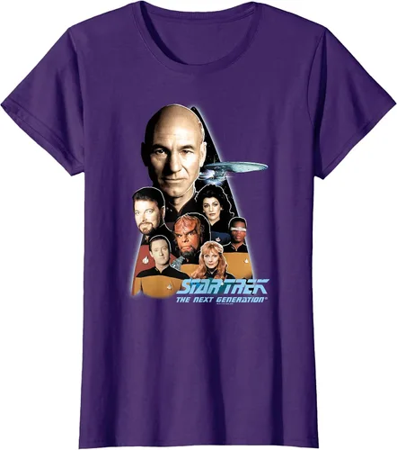 Vista 18 de Star Trek The Next Generation T-Shirt Asphalt Grey