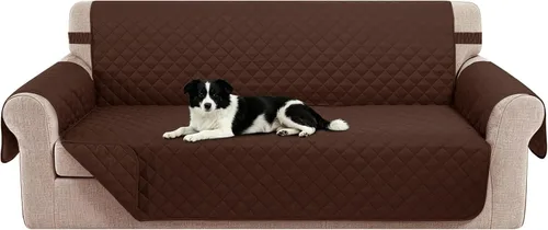 Vista 13 de Fundas para Silla Reclinable Reversibles Funda de Sofá para Mascotas Protector de Muebles Lazy Boy (Silla 23'', Beige/Beige)