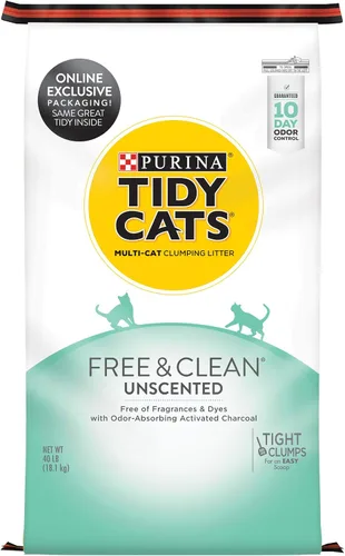 Vista 9 de Purina Tidy Cats Arena aglutinante para gatos sin perfume y limpia, bolsa