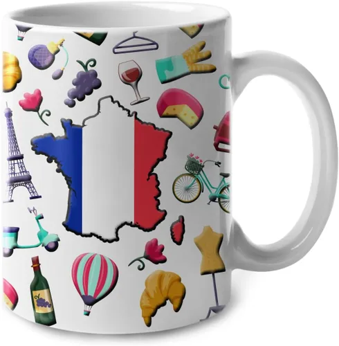 Vista 12 de Lotacy Taza de café con símbolos de Cuba con bandera de mapa, taza de cerámica de bandera cubana de 11 onzas, recuerdo de Cuba y regalos, idea