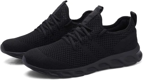 Vista 5 de Damyuan - Tenis para mujer informales, con cordones, ligeros, para caminar o correr