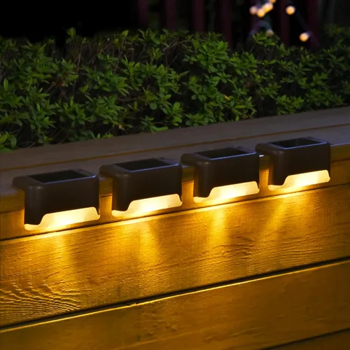 Vista 6 de SOLPEX Paquete de 24 luces solares de cubierta para exteriores Blanco cálido