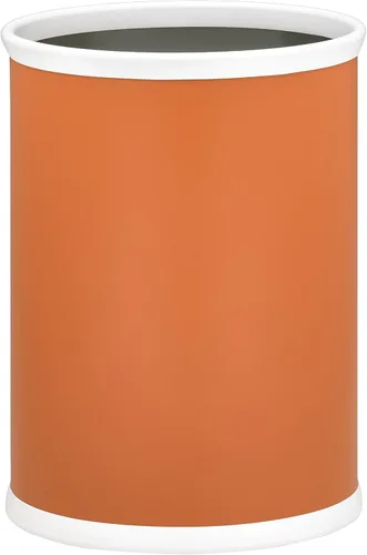 Vista 7 de Kraftware Fun Colors - Papelera ovalada, 14 pulgadas, color negro