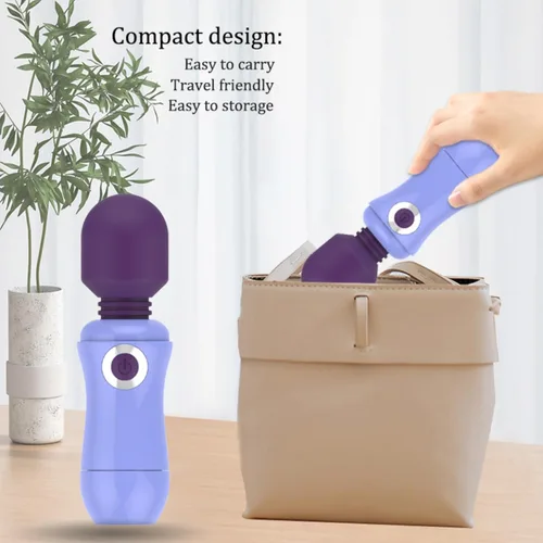 Vista 5 de Vibrador de 10 velocidades Vibrador rápido Orgasmo Clítoris Vibrador para Mujeres Punto G Masturbador Juguetes Sexuales para Adultos