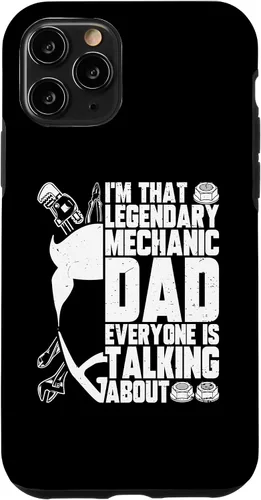 Vista 10 de Funda para iPhone 14 I'm That Legendary Mechanic Dad de todo el mundo está hablando