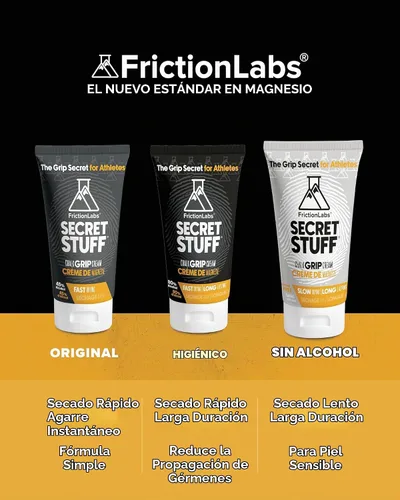 Vista 7 de Friction Labs Quick Grip Secret Stuff - Tiza líquida para atletas, fabricada en Estados Unidos, amigable con la piel, escalada en roca