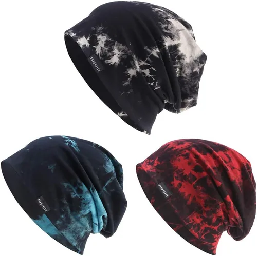 Vista 5 de Wimdream Gorro holgado para hombre, diseño de calavera de verano