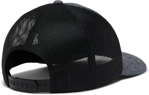 Vista 2 de Columbia - Gorra de malla para mujer con cierre a presión, alta, color Grill HeatherWeld, talla única