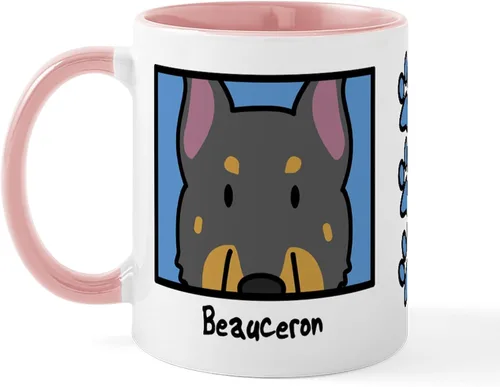 Vista 52 de CafePress Taza de café de cerámica Anime American Eskimo de 11 oz (11.0 fl oz)