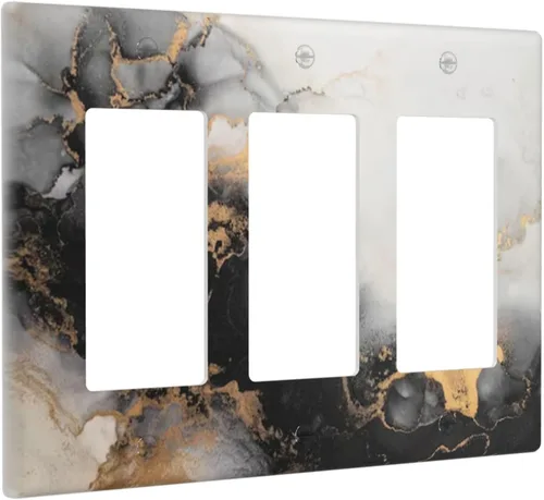 Vista 96 de Decorative Outlet Covers African Woman Zebra Elephants Black Girl 1 Gang Duplex Light Switch Cover Plate Unique Wall Plates for Electrical Outlets