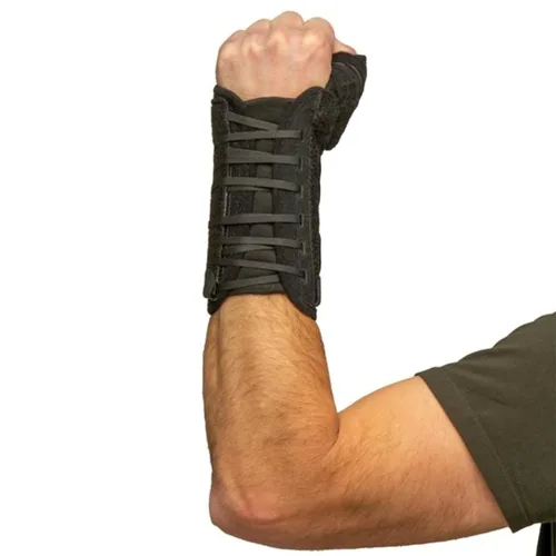 Vista 2 de Hely & Weber Titan Thumb Orthosis, soporte personalizable, negro, mano izquierda