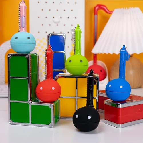 Vista 8 de Maywa Denki instrumento musical Otamatone para melodías, Negro