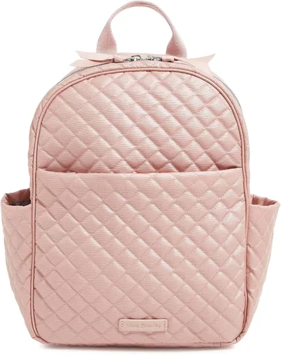Vista 11 de Vera Bradley - Mochila pequeña de algodón para mujer Negro