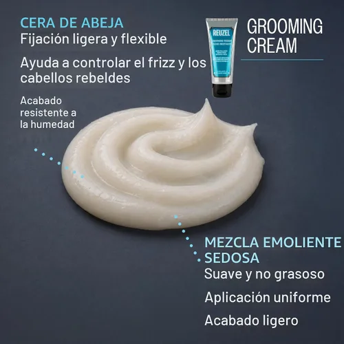 Vista 4 de Reuzel Crema de aseo con fórmula a base de agua, 3.38 oz