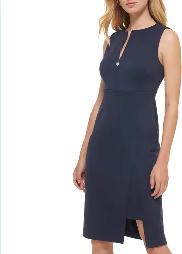 Vista 2 de Tommy Hilfiger Vestido sin mangas con cuello redondo para mujer