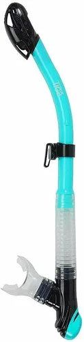 Vista 2 de SHERWOOD SCUBA Snorkel Super Dry con protección contra salpicaduras y válvula de sellado: Tiga Snorkel Negro