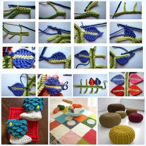 Vista 8 de Juego de ganchos de ganchillo, agujas de ganchillo para hilo, 102 piezas de accesorios de ganchillo con estuche de almacenamiento, agujas